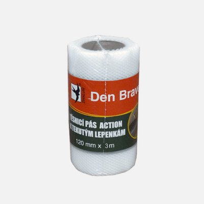 Den Braven - Těsnicí pás Action, 120 mm x 3 m, šedá – Zboží Mobilmania