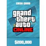 Grand Theft Auto Online Tiger Shark Cash Card 200,000$ – Zboží Mobilmania