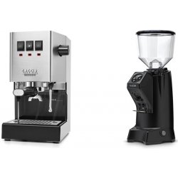 Set Gaggia New Classic E24 BC + Eureka Nadir 65 Touch