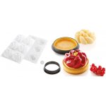 Silikomart Formičky na tartaletky Kit Tarte Ring Paradis 8 cm 6 ks – Sleviste.cz