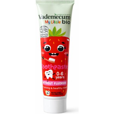 Vademecum BIO Strawberry dětská bez fluoridu jahoda 50 ml – Hledejceny.cz