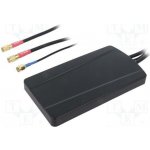 KYOCERA AVX X1005245-LSA3SA10A2 Anténa; GNSS,GPS,GSM,LTE; 136,2x72,4x12,7mm; Dél: 1m; vidlice,SMA