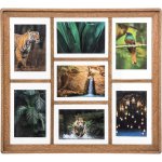 Atmosphera Fotorámeček ELIOTT, dřevěný, 7 fotek 10 x 15 cm – Zboží Dáma