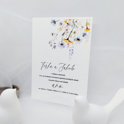 Svatební oznámení Pestrá louka 1 – Hledejceny.cz