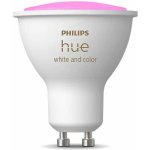 Philips Hue 8719514339880 LED žárovka 1x5W GU10 350lm 2000-6500K Bluetooth, stmívatelná, White and Color Ambiance, bílá – Sleviste.cz