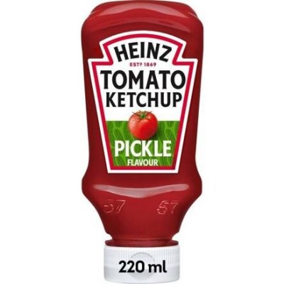 Heinz kečup s příchutí nakládaných okurek 220 g – Zboží Mobilmania