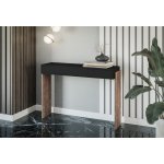 Casarredo Zubia se zásuvkou černý / dub colonial grande – Zboží Mobilmania