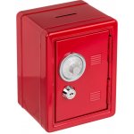 GiftyCity Pokladnička trezor 16 x 11,5 x 10 cm barva metalová stříbrná – Zboží Mobilmania