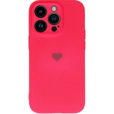 Pouzdro Vennus Valenténské Heart iPhone 13 Pro - fuchsiové
