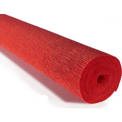 Italský krepový papír Cartotecnica Rossi 180g (50 x 250cm) - světle červená 618 – Hledejceny.cz