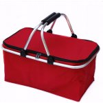 Verk 14194 Nákupní piknikový košík termo červený – Zboží Dáma