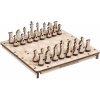 Šachy Wooden City šachy a dáma 2v1