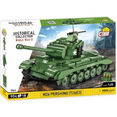 COBI 2564 World War II Americký tank M26 PERSHING (T26E3) – Zboží Dáma