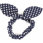 Dětské gumičky s puntíkem Barva: modrá – Zboží Mobilmania