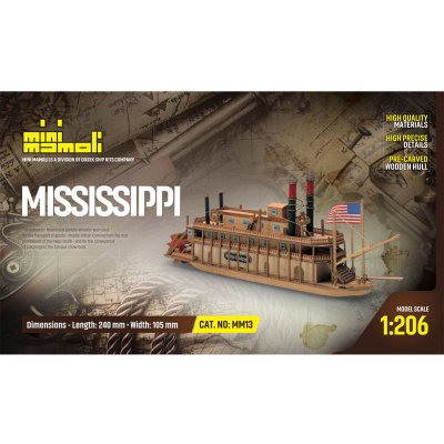 Mamoli Mini Mississippi kit 1:206