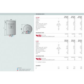 Ariston PRO R EVO 100 V 2K