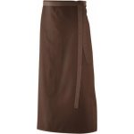 Exner Zástěra s látkovým pásem po celé délce 90x60cm 220 g/m toffee EX101 – Hledejceny.cz
