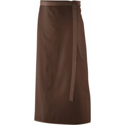Exner Zástěra s látkovým pásem po celé délce 90x60cm 220 g/m toffee EX101 – Hledejceny.cz