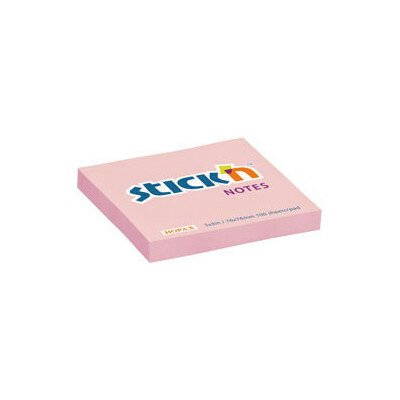 Stick´n Samolepicí bločky Stick´n by Hopax - 76 x 76 mm / 100 lístků / pastelová růžová – Hledejceny.cz