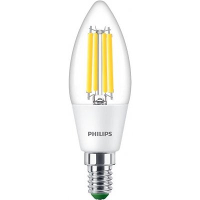 Philips LED žárovka VINTAGE B35 E14/2,3W/230V 4000K P5911 – Zboží Mobilmania
