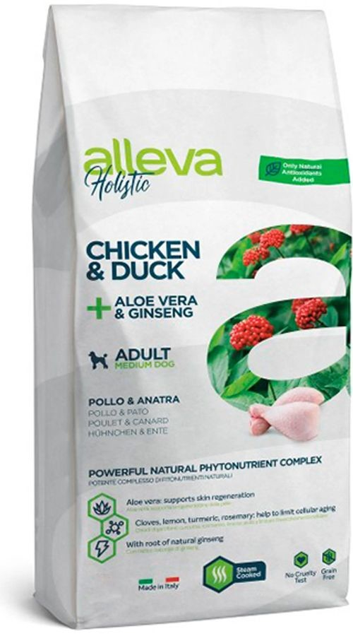 Alleva Holistic Adult Medium Chicken and Duck 2 kg