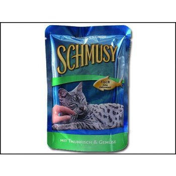 Schmusy ryba & tuňák & zelenina 100 g