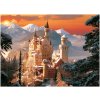 Puzzle Trefl Neuschwanstein v zimě Německo 3000 dílků
