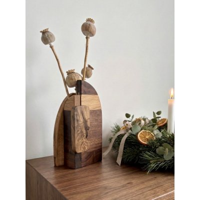 WoodenBotanery Váza NORDIC MINI Dub Ořech – Hledejceny.cz
