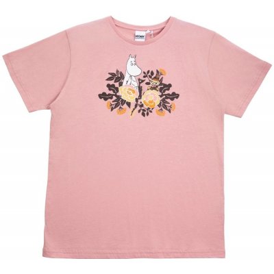 Bavlněné tričko Moomin Rose pink, Martinex Finsko – Zboží Dáma