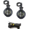 LED přídavná dálková světla na moto 100W, homologace