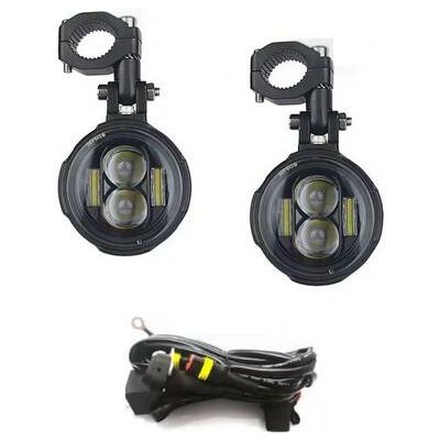 LED přídavná dálková světla na moto 100W, homologace | Zboží Auto