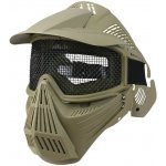 Maska Kombat celoobličejová s mřížkou coyote – Zboží Dáma