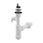 Alcadrain Sifon umyvadlový, vtok nerez, s odbočkou, DN41 A41P – Sleviste.cz