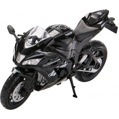 Welly Kovový model motorky 2017 Kawasaki Ninja ZX-10RR Černá 1:18 – Zbozi.Blesk.cz