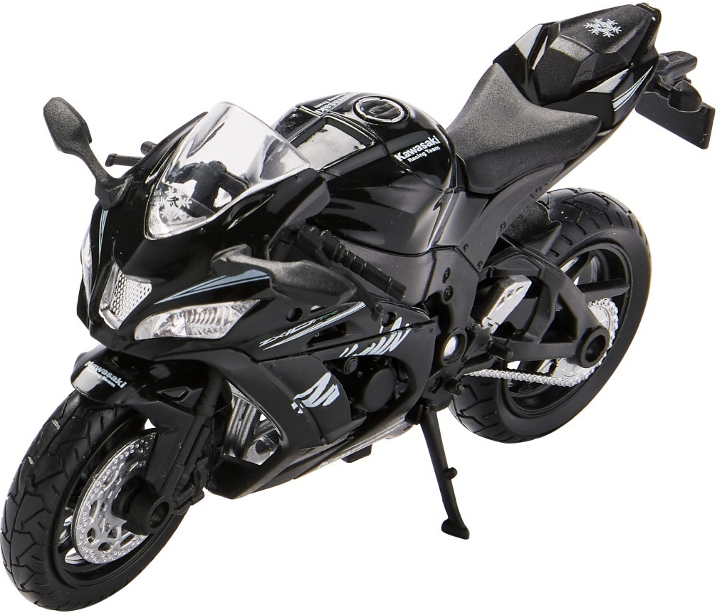 Welly Kovový model motorky 2017 Kawasaki Ninja ZX-10RR Černá 1:18