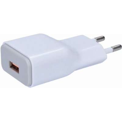 Solight USB nabíjecí adaptér, fast charge: 1x USB Qualcomm, 5V2A/9V1.5A/12V1A, AC 230V, bílošedý DC51 – Sleviste.cz