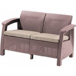 Keter Corfu Love Seat cappuccino – Zboží Dáma