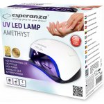 Esperanza EBN005 Amethyst UV LED lampa na gelové nehty a laky 54W – Zboží Dáma