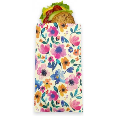 BajaBee Voskovaný pytlík M Bloom 17x30 cm 1 ks – Sleviste.cz