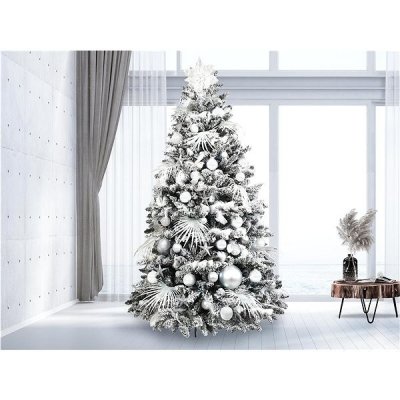 LAALU Vánoční stromek zdobený POLÁRNÍ ZLATÁ 222 ks ozdob 300 cm – Zboží Dáma