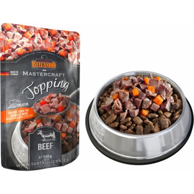 Belcando Topping Beef 100 g – Zbozi.Blesk.cz
