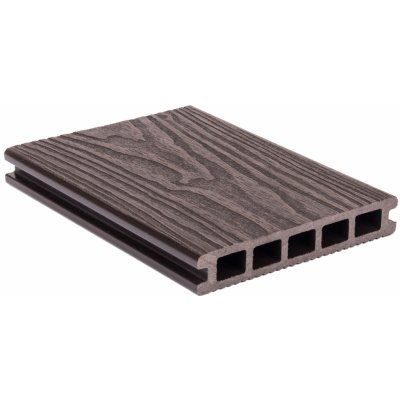 G21 Terasové prkno WPC 2,5 x 14,8 x 400 cm Dark Wood