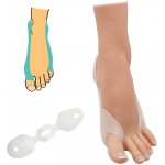 Bandáž hallux pro oddělení palce a malíčku průhledná – Hledejceny.cz