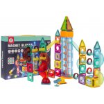 RKToys Svítící magnetická dráha pro kuličky 134 ks – Zboží Dáma