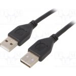 Gembird CCP-USB2-AMAM-6 USB 20, USB A vidlice,z obou stran, 1,8m, černý – Zboží Mobilmania