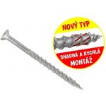 Konstrukční vrut do dřeva KLIMAS 5x80 TORX zápustná hlava TX25 BÍLÝ Zn (200 ks v balení) – Zboží Mobilmania