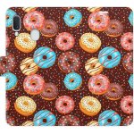Pouzdro iSaprio flip Donuts Pattern Samsung Galaxy A20e