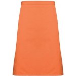 Premier Workwear Středně dlouhá keprová zástěra do gastro provozu terracotta 70 x 50 cm PW151 – Hledejceny.cz