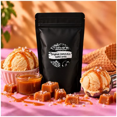 SnackAir Směs na zmrzlinu Slaný karamel 400 g – Hledejceny.cz