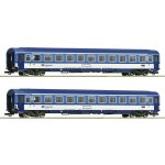 Roco ROCO Súprava dvoch rýchlikových vozňov Eurofima 2. triedy Typ Bmz RO6200157 – Zboží Dáma